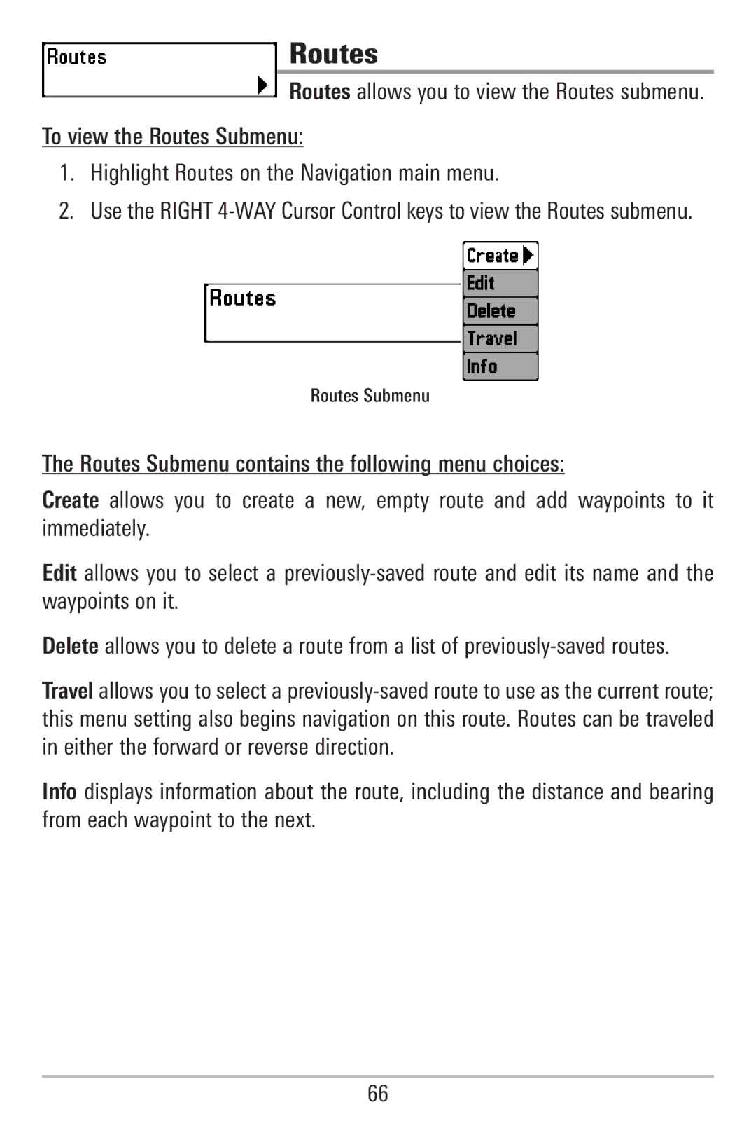 Humminbird 755C, 785C2I manual Routes 