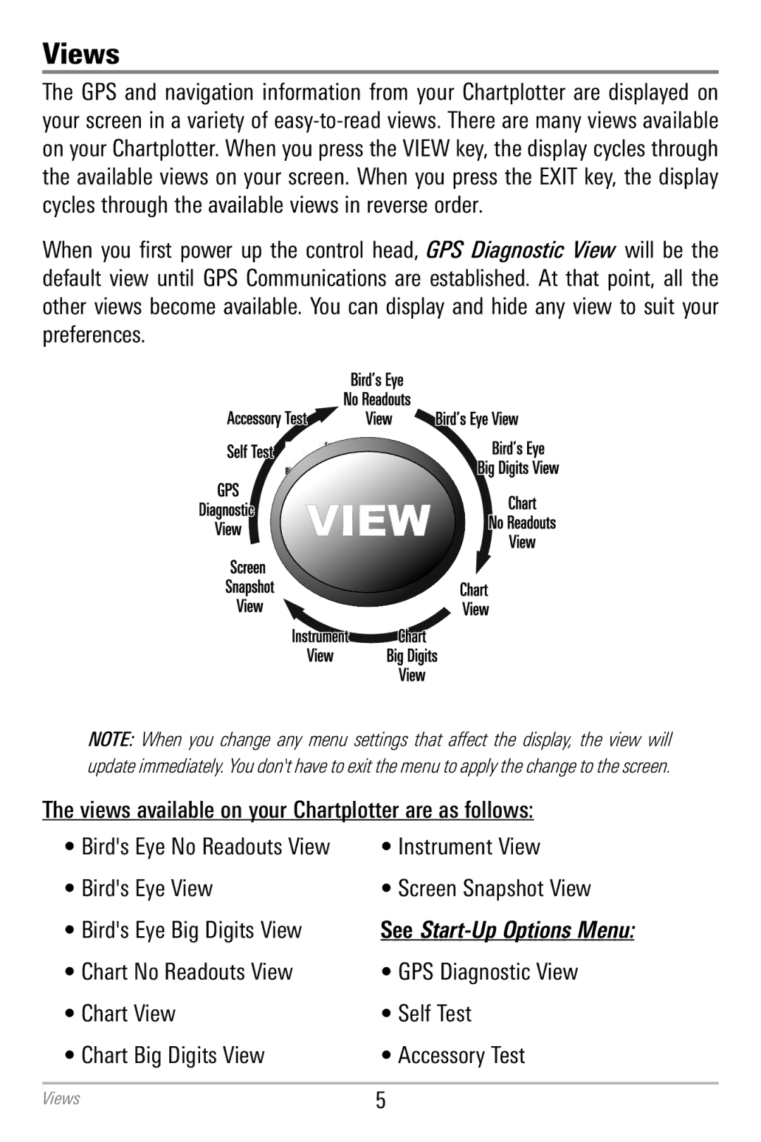 Humminbird 786CI manual Views 