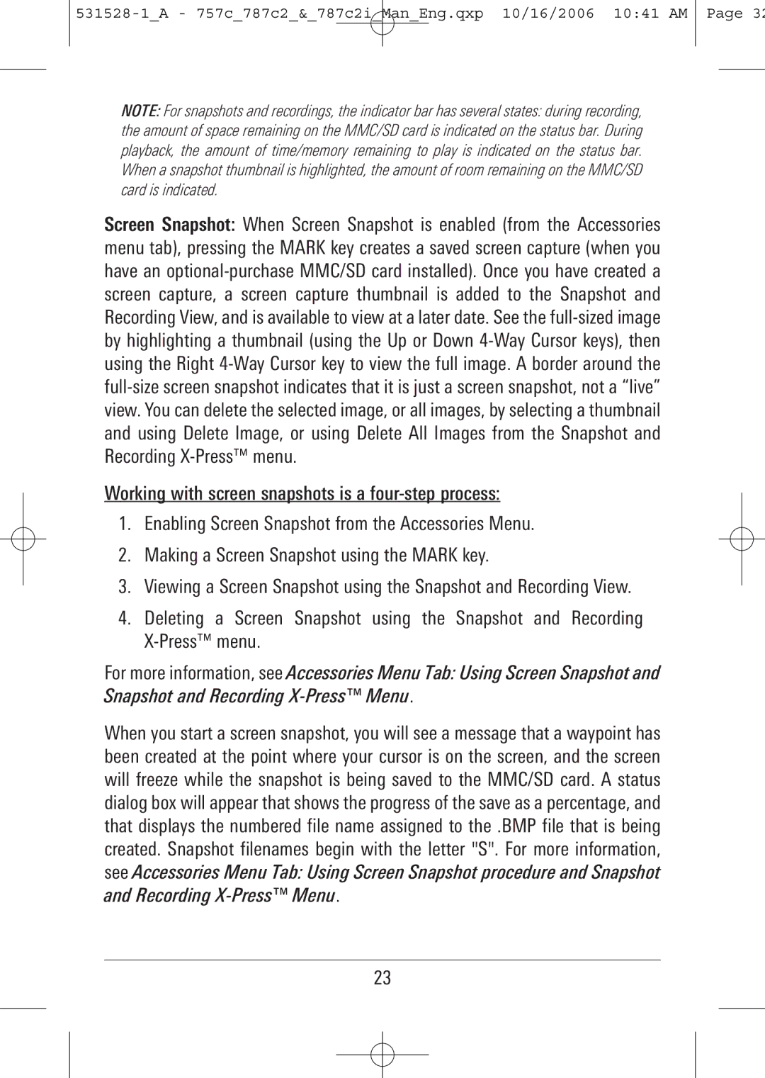 Humminbird manual 531528-1A 757c787c2&787c2iManEng.qxp 10/16/2006 1041 AM 