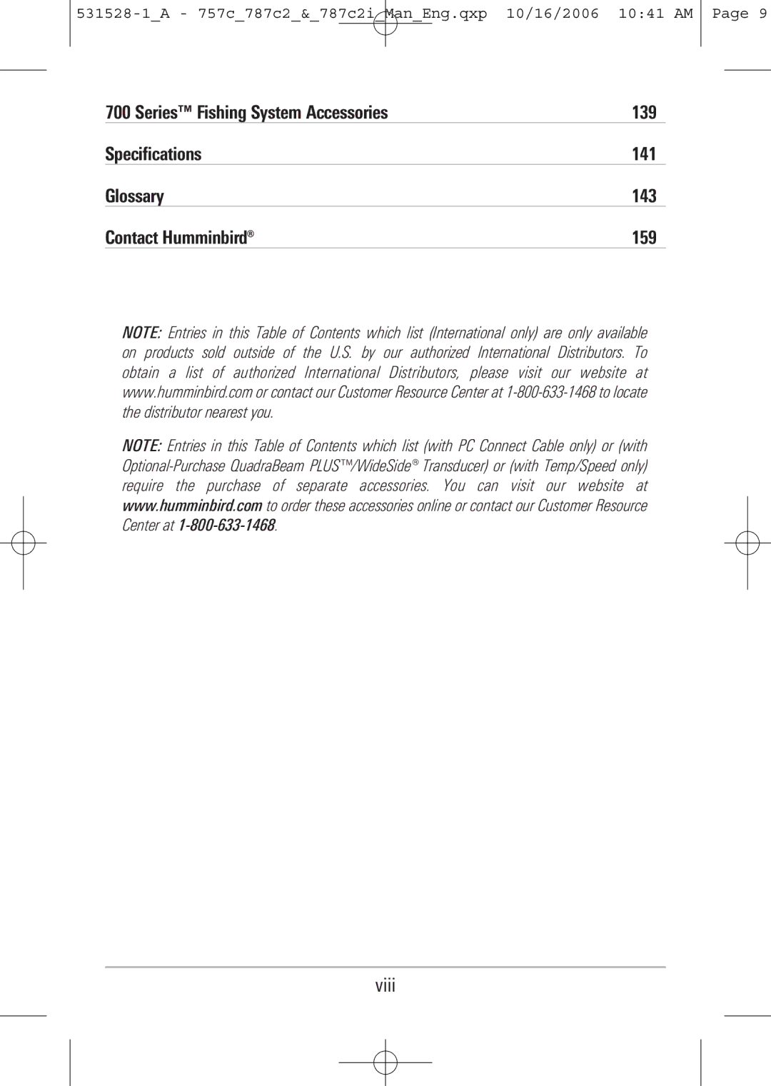 Humminbird manual 531528-1A 757c787c2&787c2iManEng.qxp 10/16/2006 1041 AM 