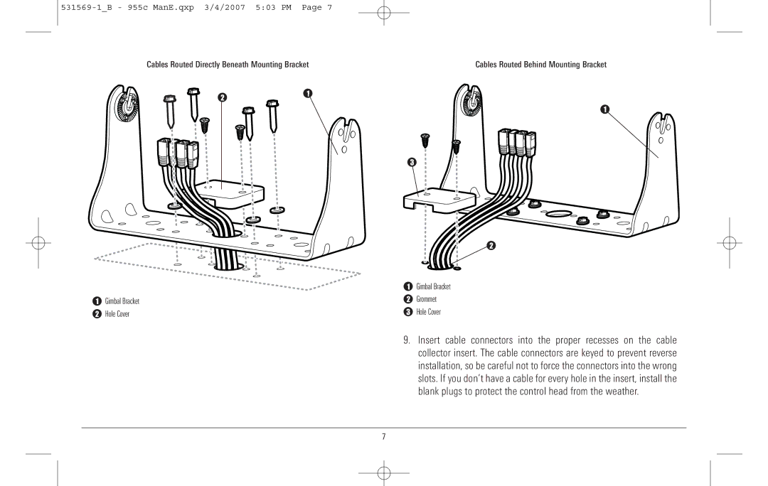 Humminbird 955C manual 531569-1B 955c ManE.qxp 3/4/2007 503 PM 