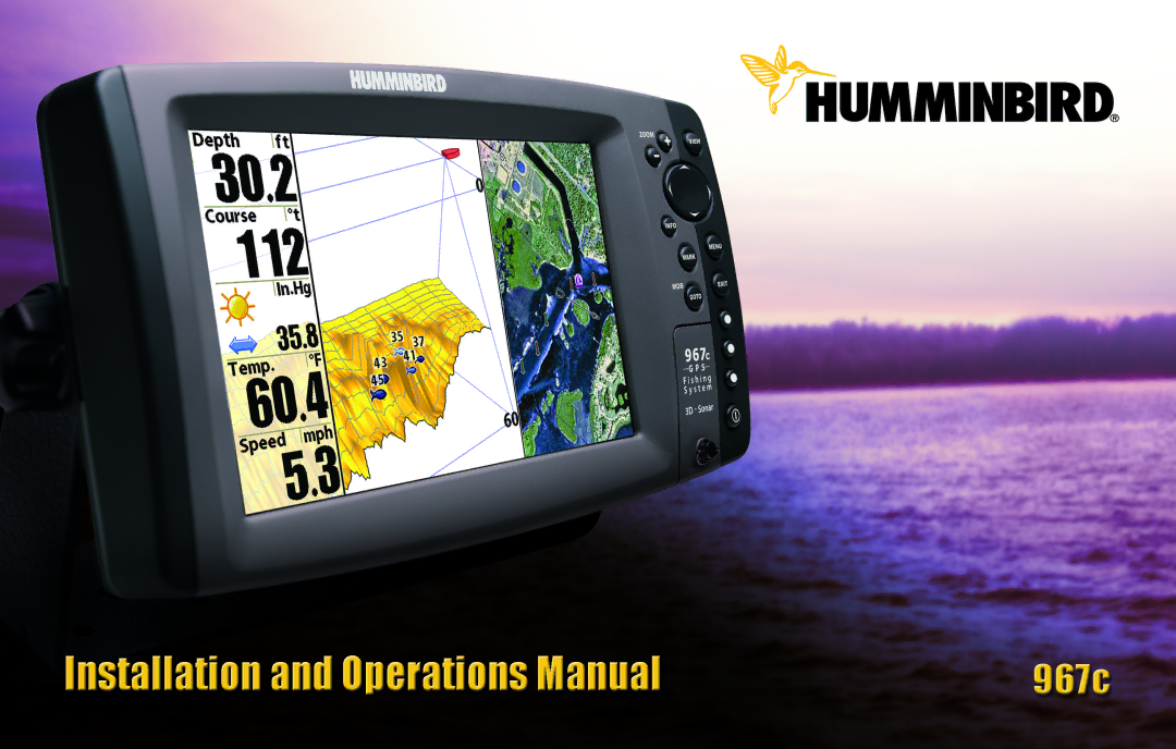 Humminbird 967C manual 