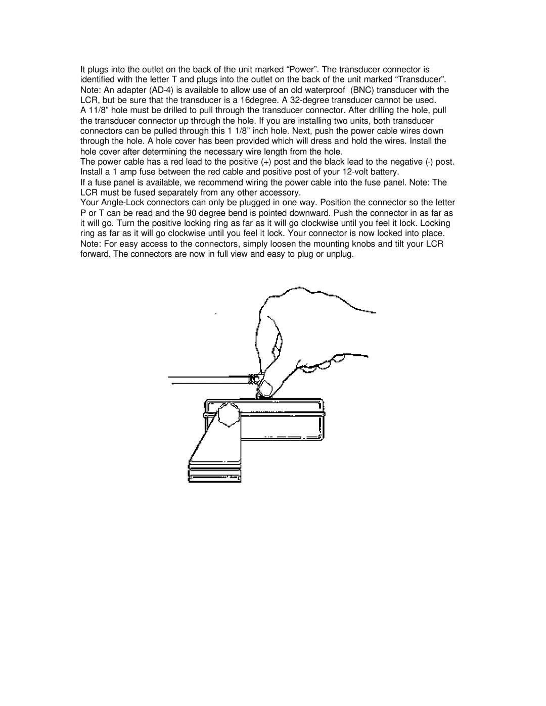 Humminbird LCR 3004 manual 