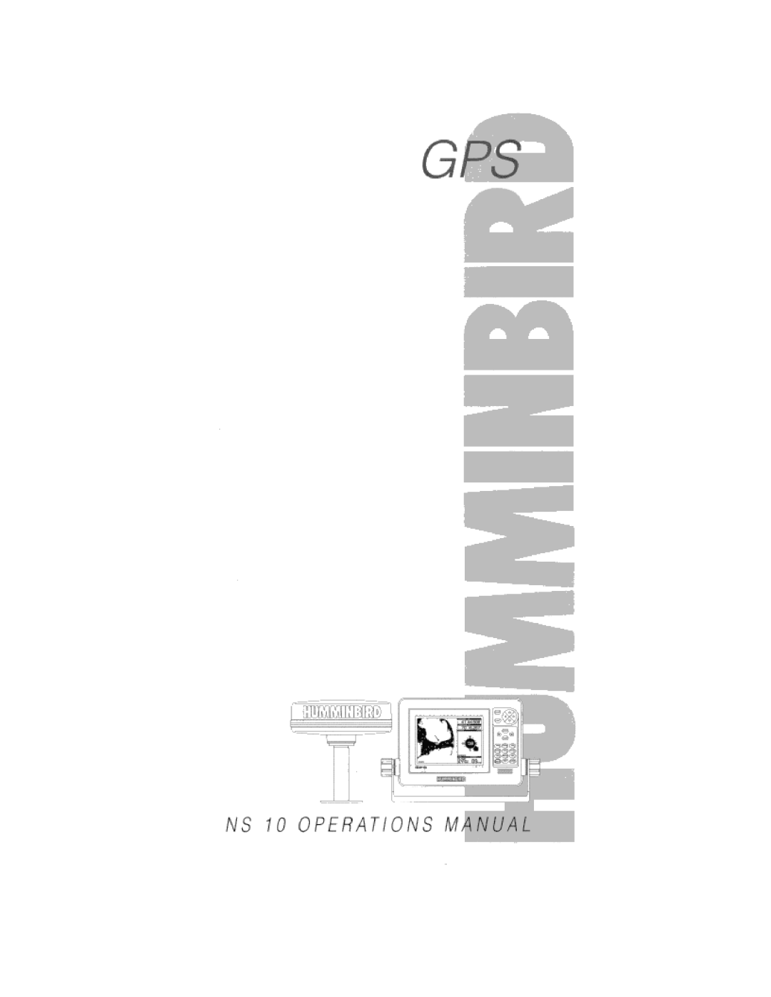 Humminbird NS 10 manual 