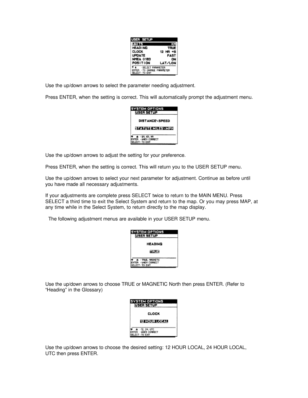 Humminbird NS 10 manual 