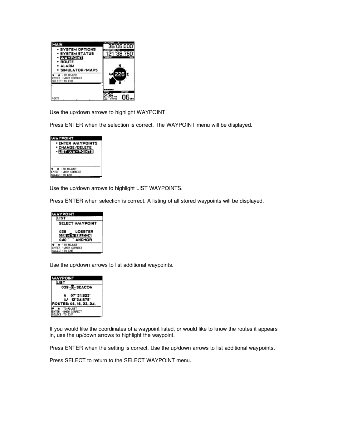 Humminbird NS 10 manual 