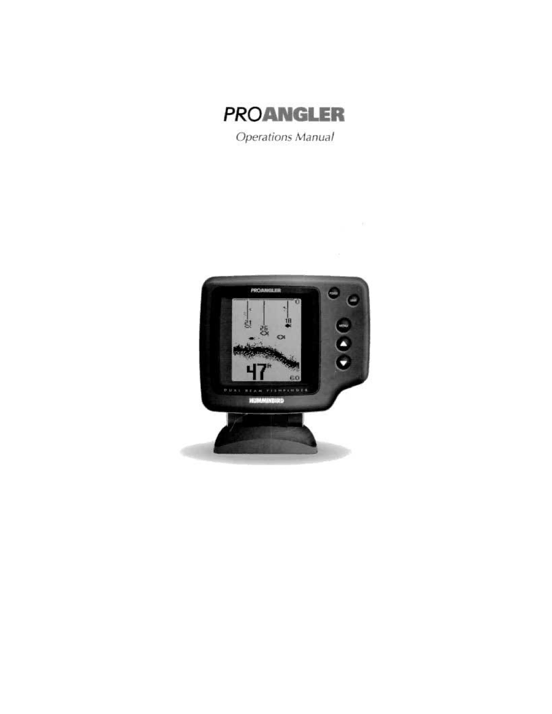 Humminbird ProAngler manual 