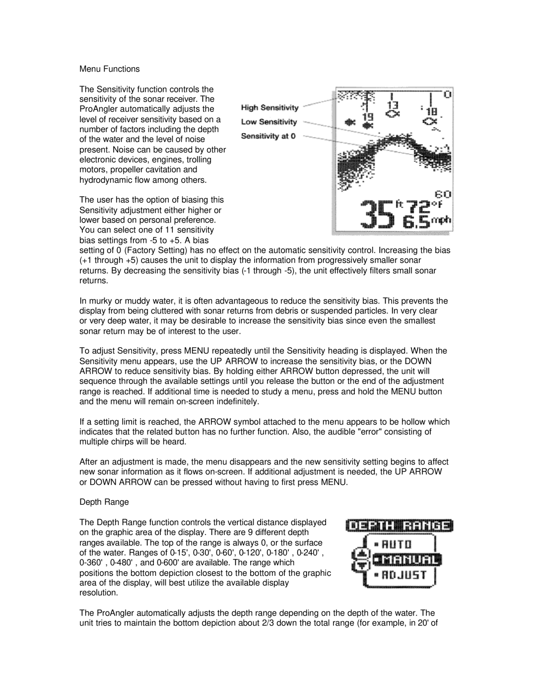 Humminbird ProAngler manual 