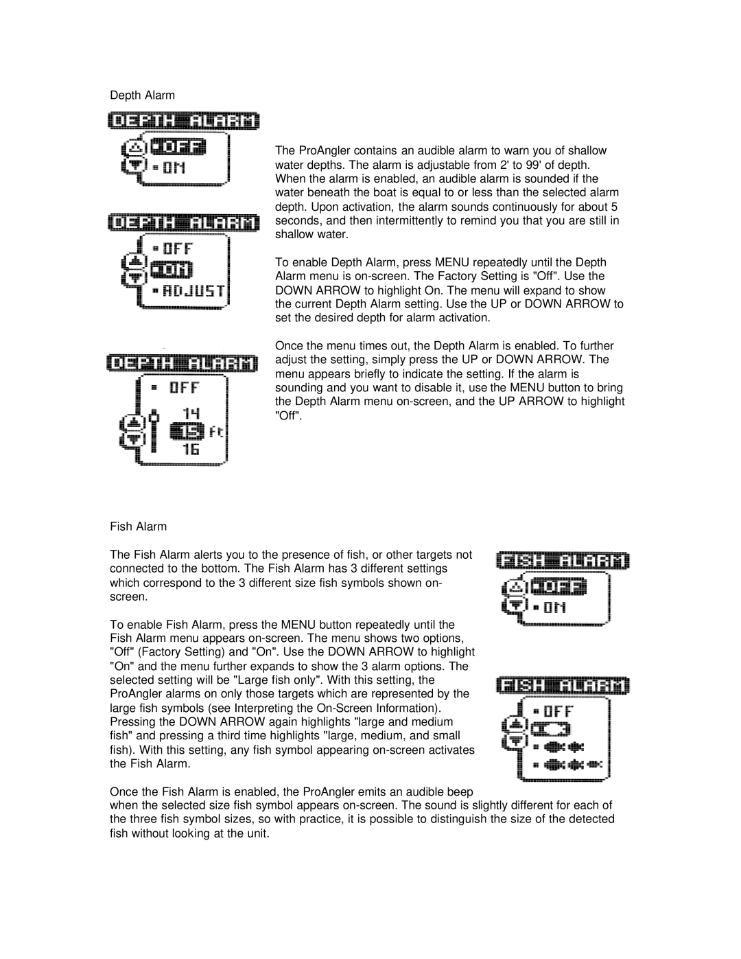 Humminbird ProAngler manual 