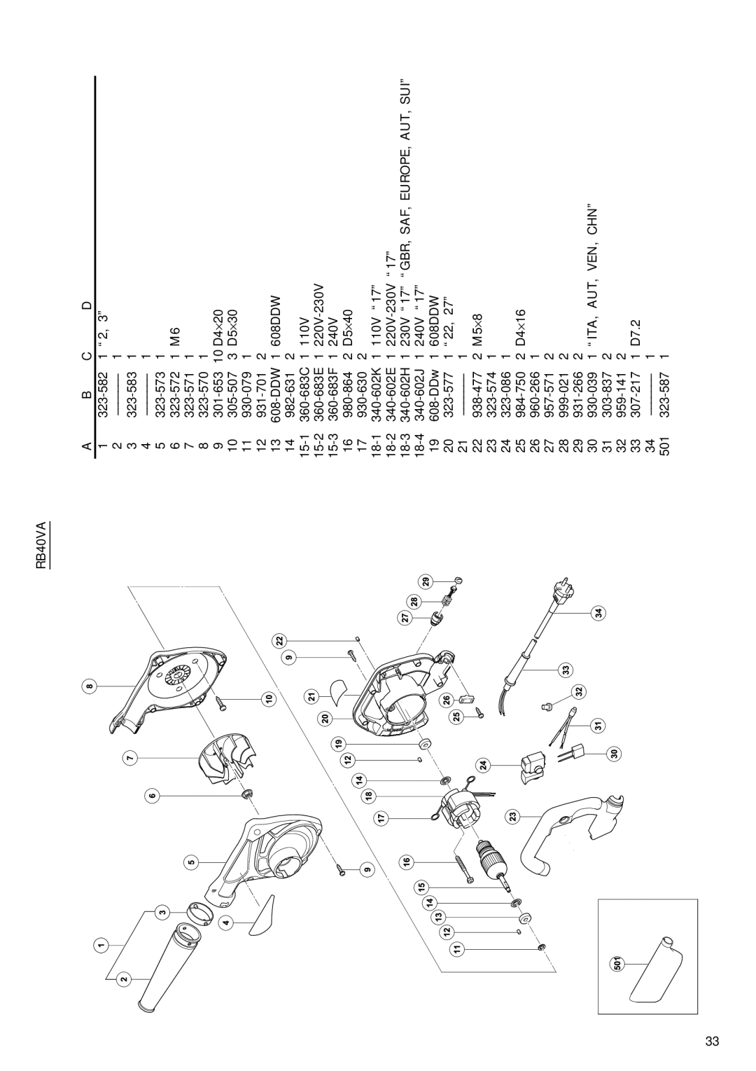 Humminbird RB 40VA manual C D 