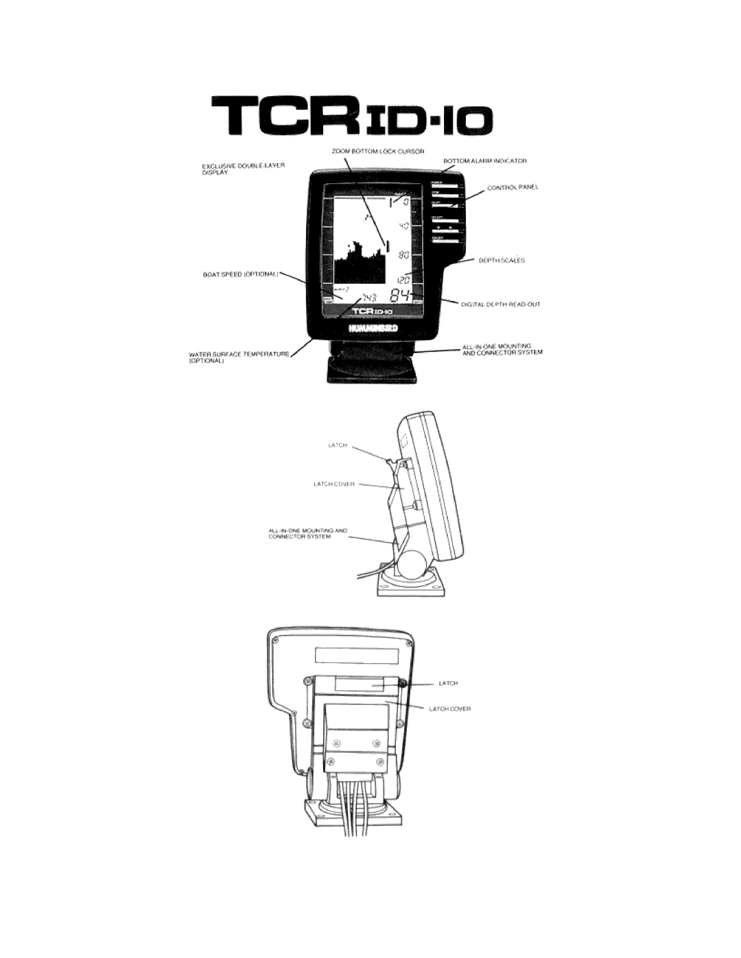 Humminbird TCR ID-10 manual 