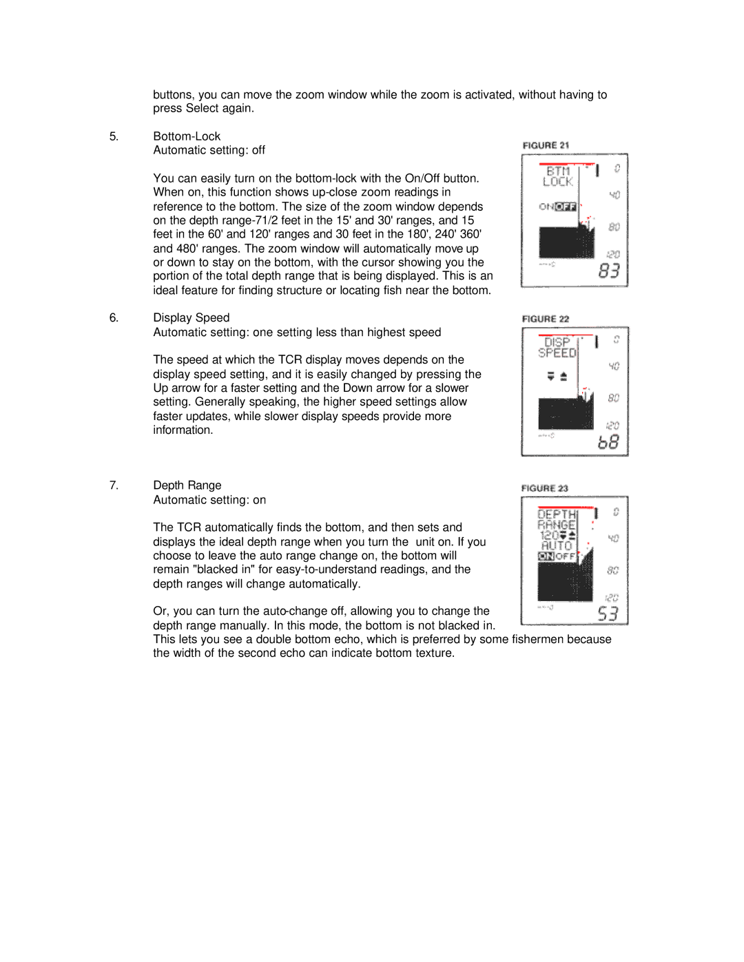 Humminbird TCR ID-10 manual 