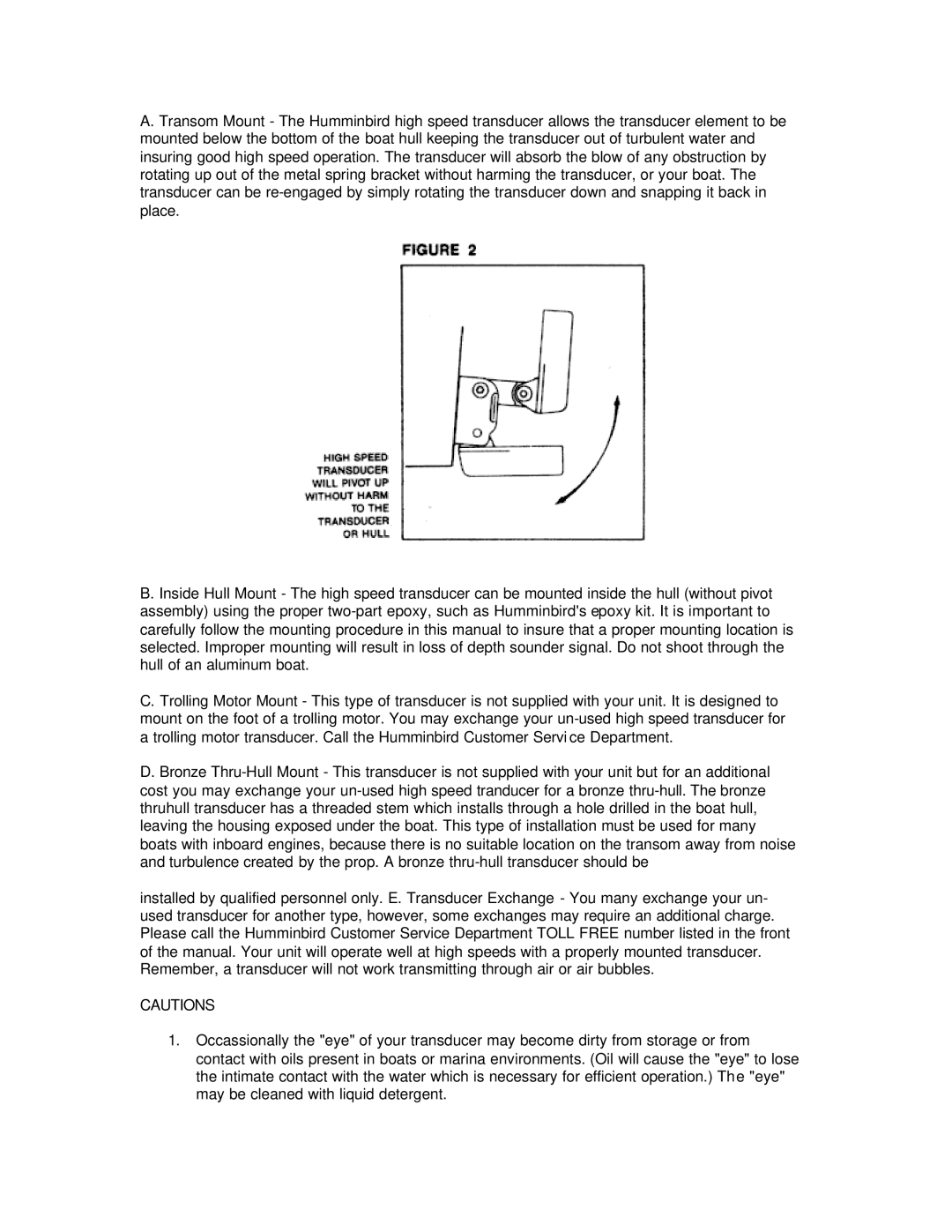 Humminbird TS1-3, TS2-3 manual 