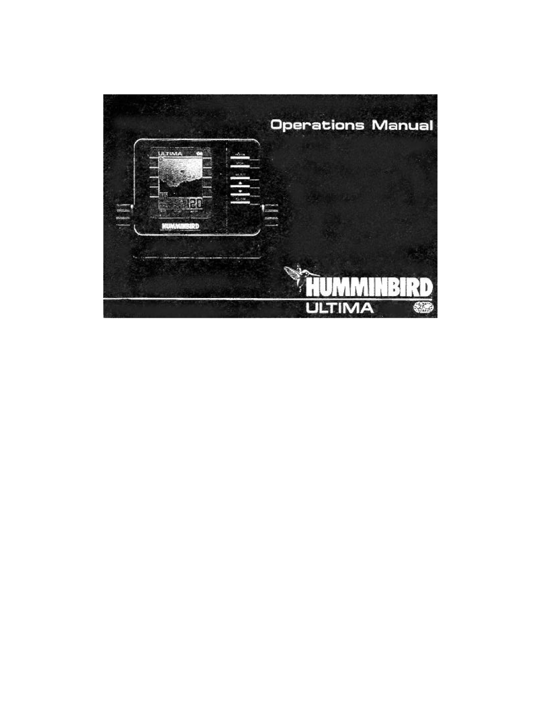 Humminbird Ultima manual 