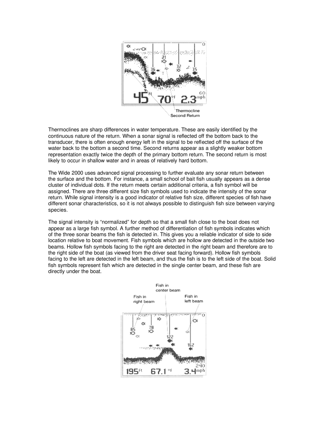 Humminbird Wide 2000 manual 