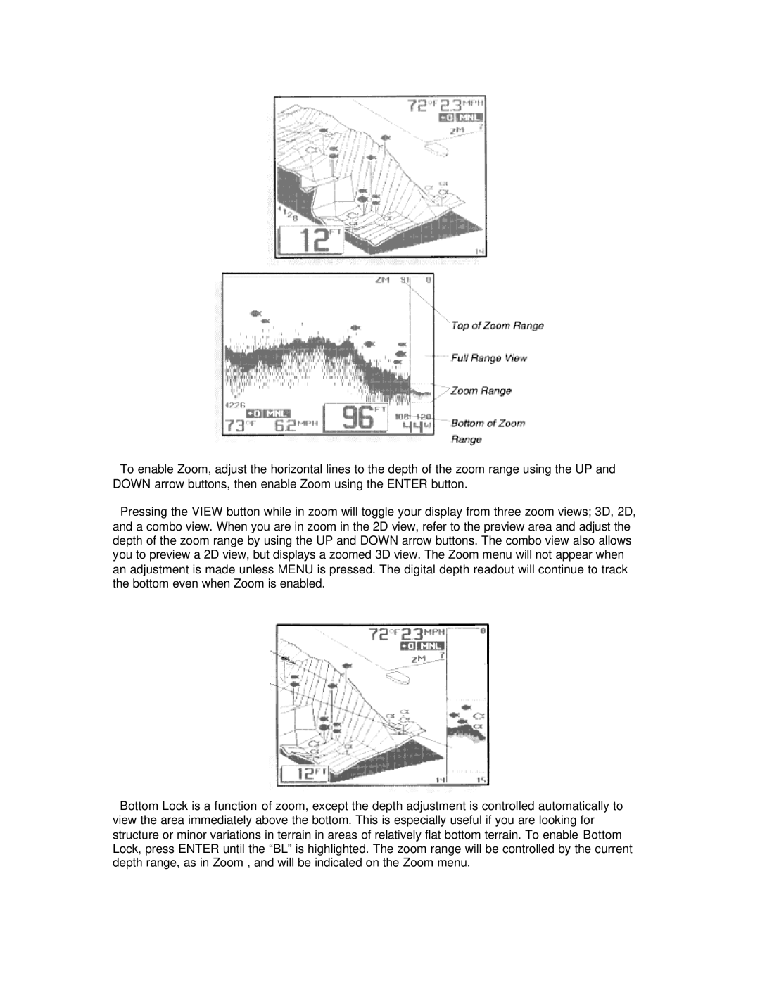 Humminbird Wide 3D Vision manual 