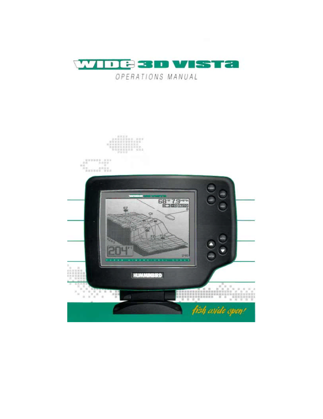 Humminbird Wide 3D Vista manual 