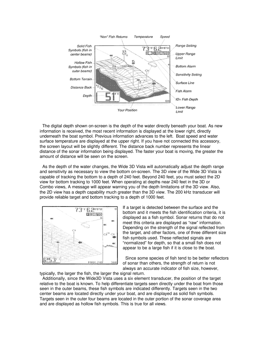 Humminbird Wide 3D Vista manual 