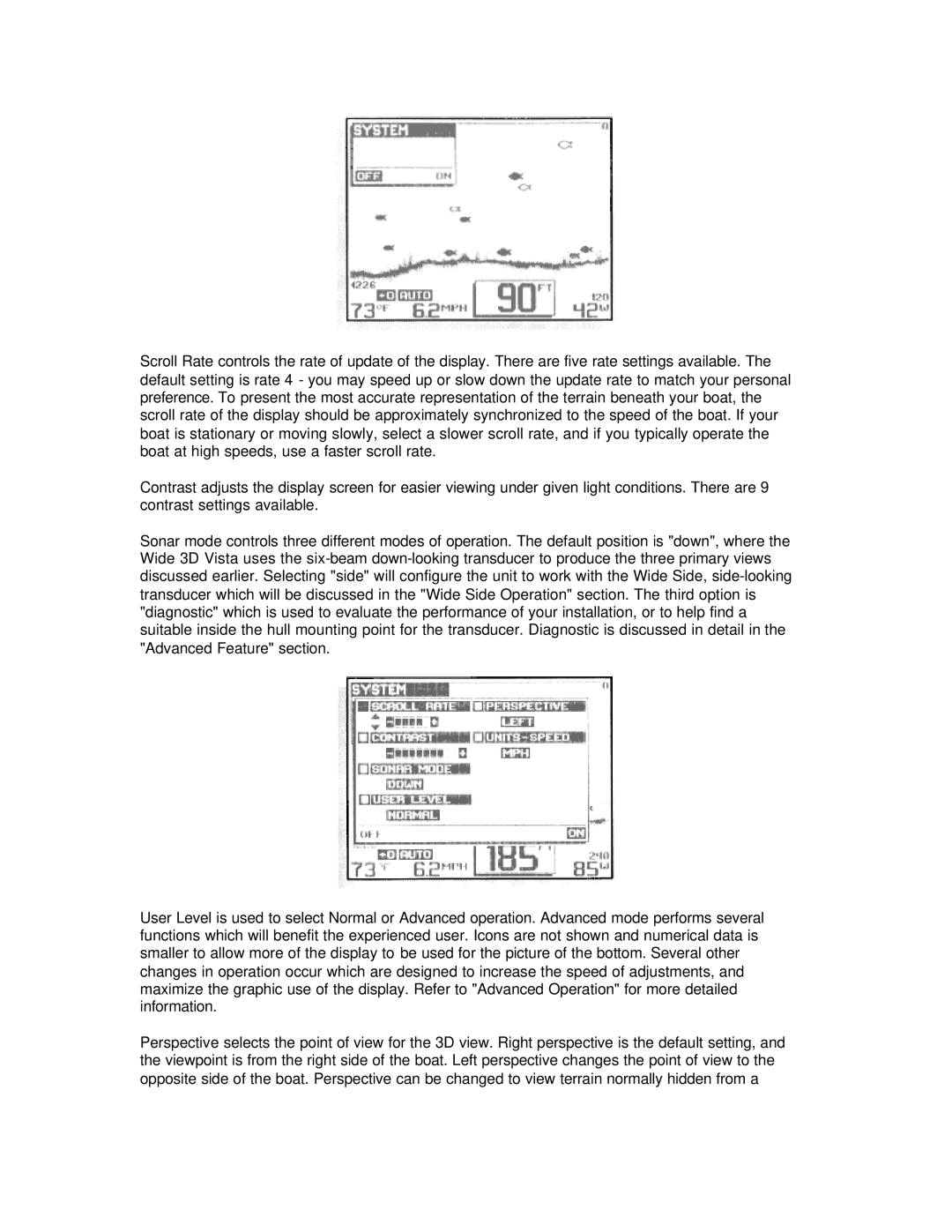 Humminbird Wide 3D Vista manual 