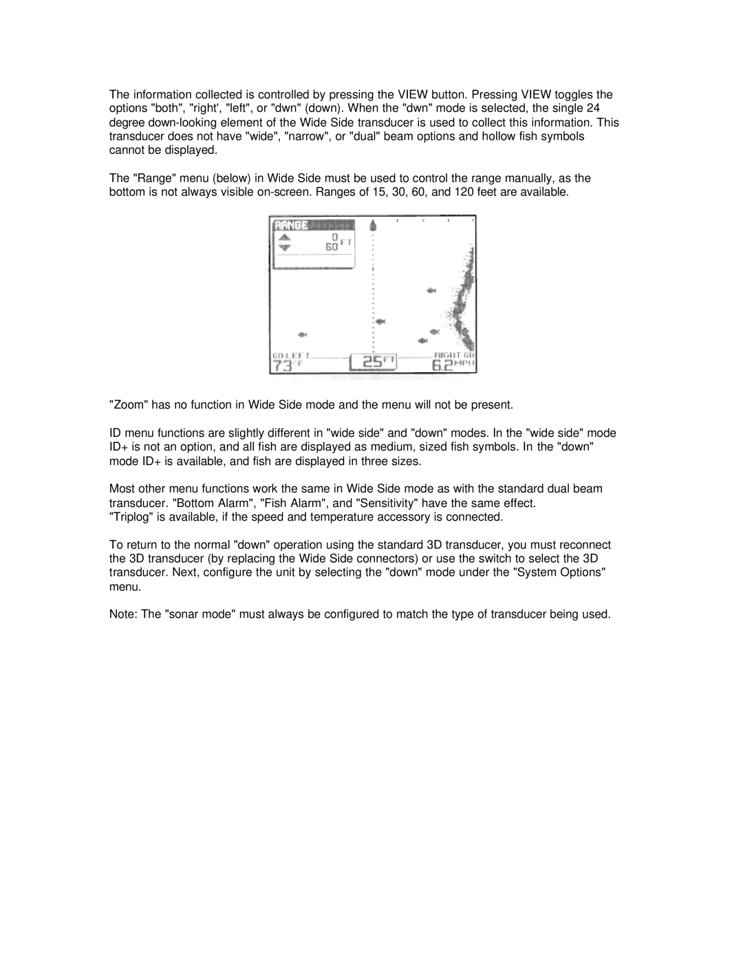 Humminbird Wide 3D manual 