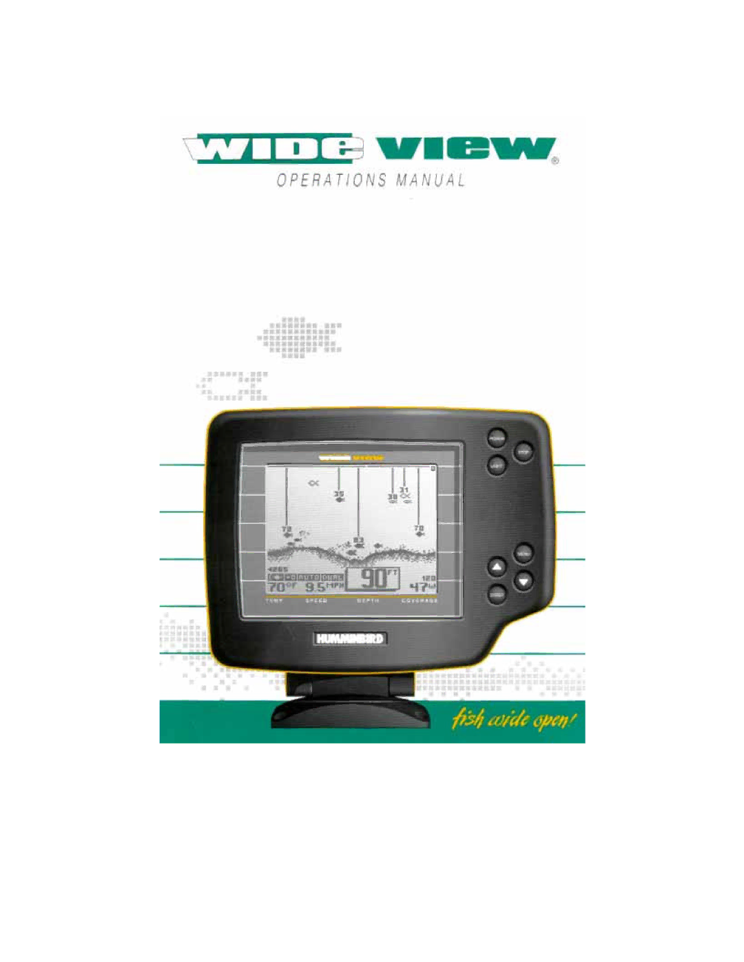 Humminbird Wide View manual 