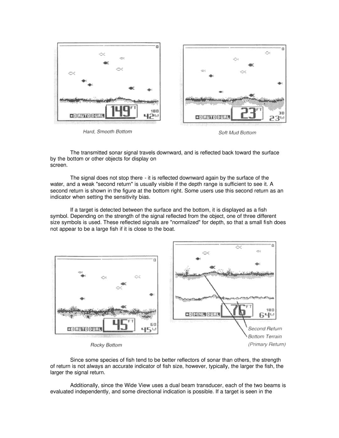 Humminbird Wide View manual 