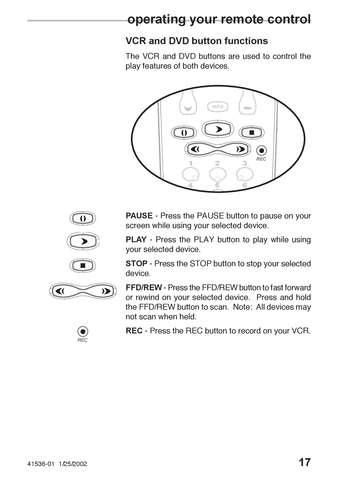 Hunter Fan 41536-01, 27177 owner manual Info 