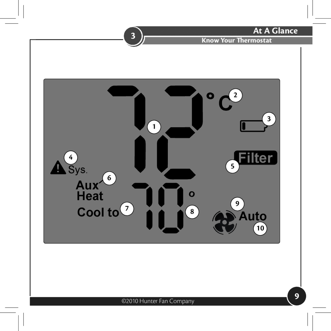 Hunter Fan 42177, 42122 owner manual Filter 