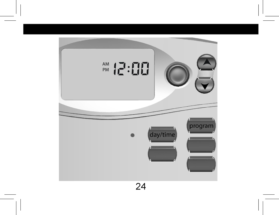 Hunter Fan 42710-01 operation manual Day/time 