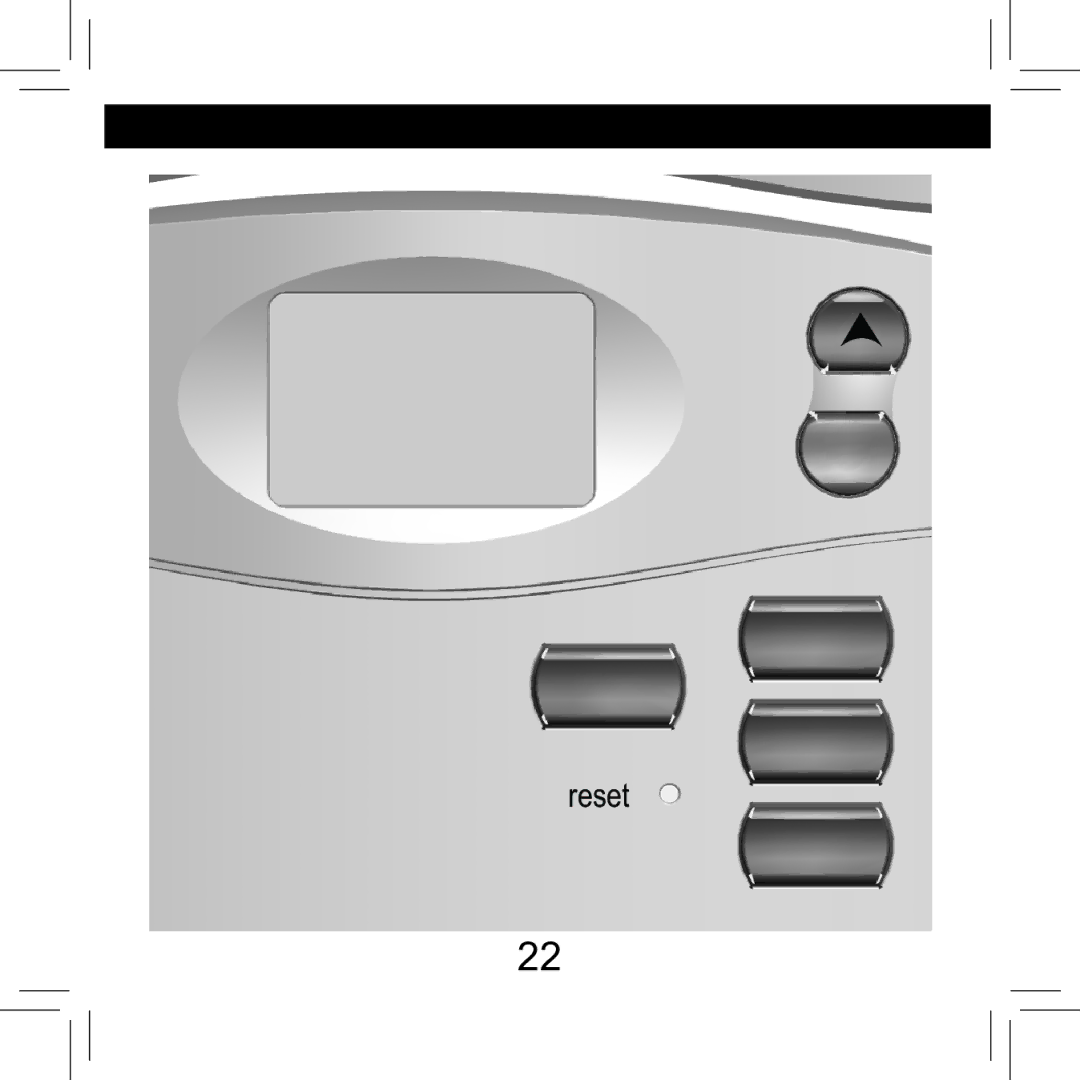 Hunter Fan 42711-01 operation manual Reset 