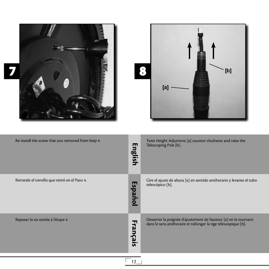 Hunter Fan 42729, 90171, 20081008 installation manual English 