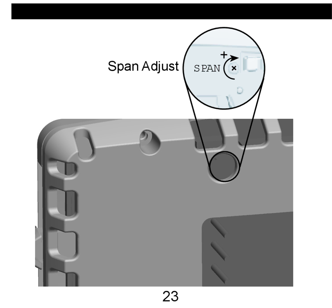 Hunter Fan 44017-01 operation manual Span Adjust Span 