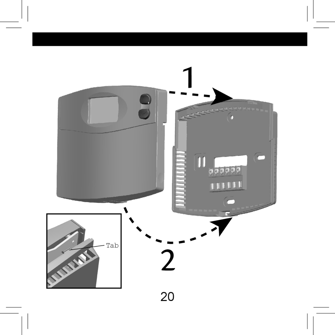 Hunter Fan 44155C operation manual Tab 