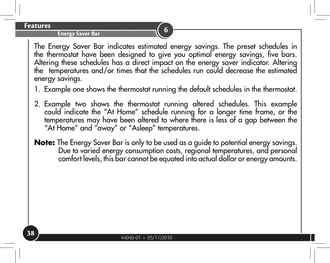 Hunter Fan 44372, 44377 owner manual Features 