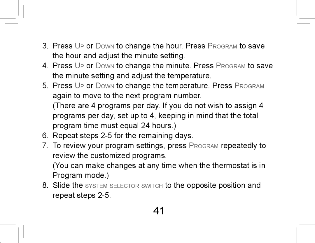 Hunter Fan 44377W operation manual Methods of operation 