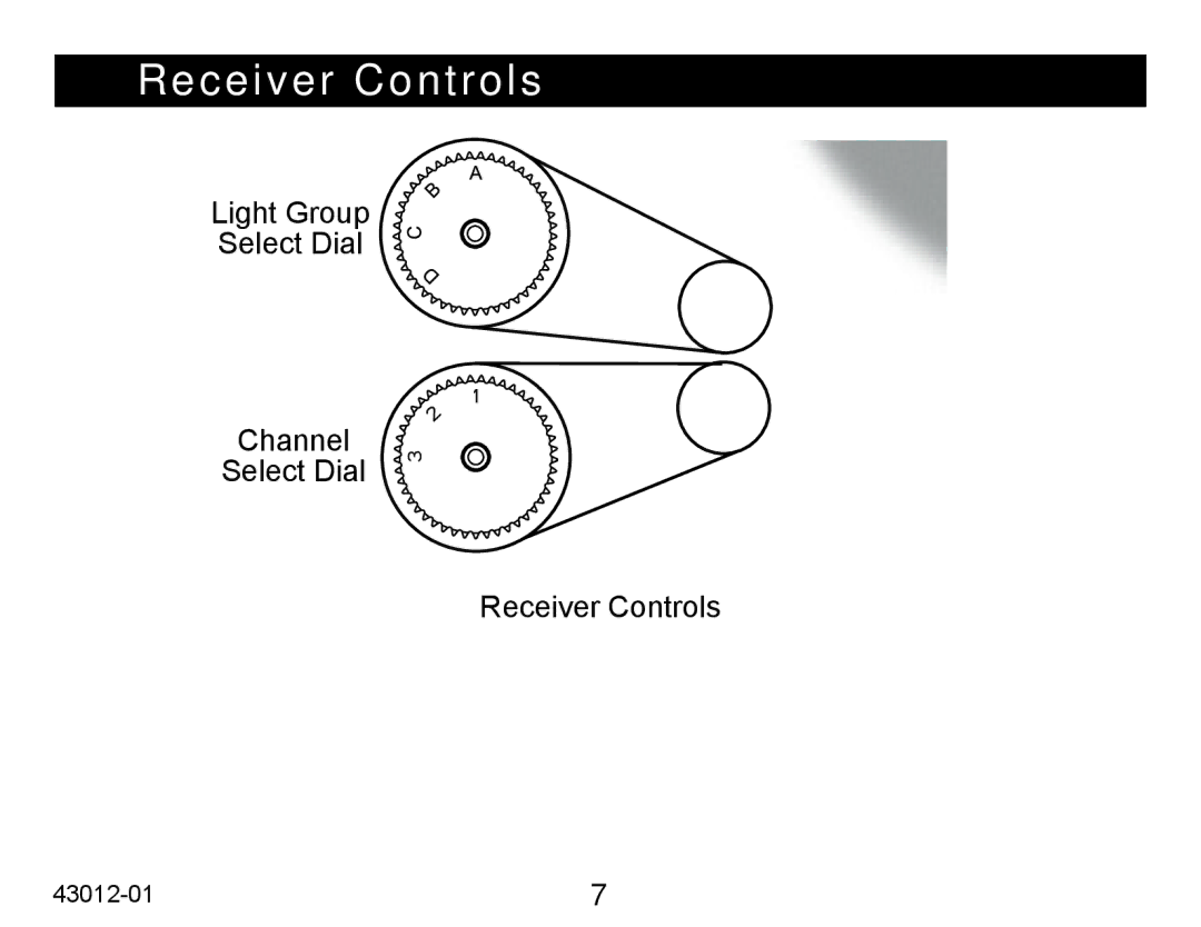 Hunter Fan 45051 operation manual Receiver Controls 