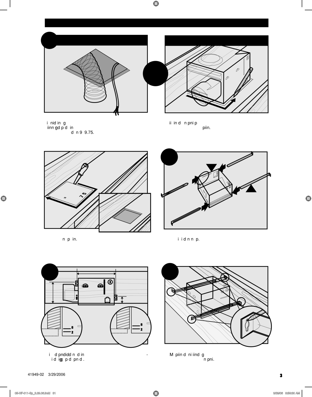 Hunter Fan 83001 manual C11 Ventilador Existente SIN Ventilador Existente, Construcción existente accesible desde arriba 