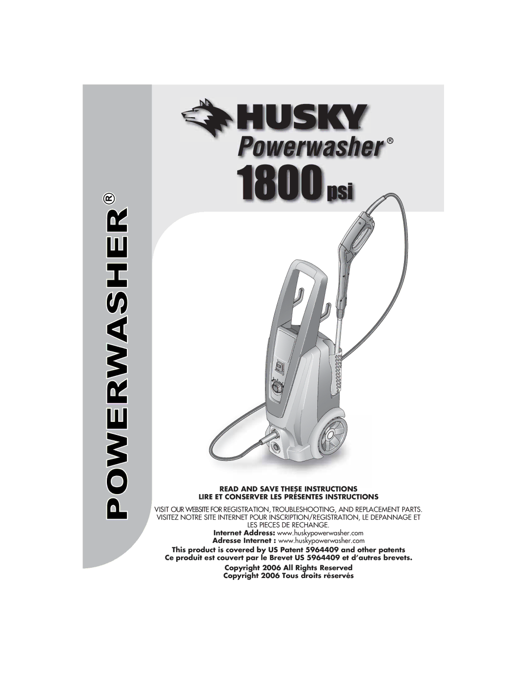 Husky 1800 CA manual 