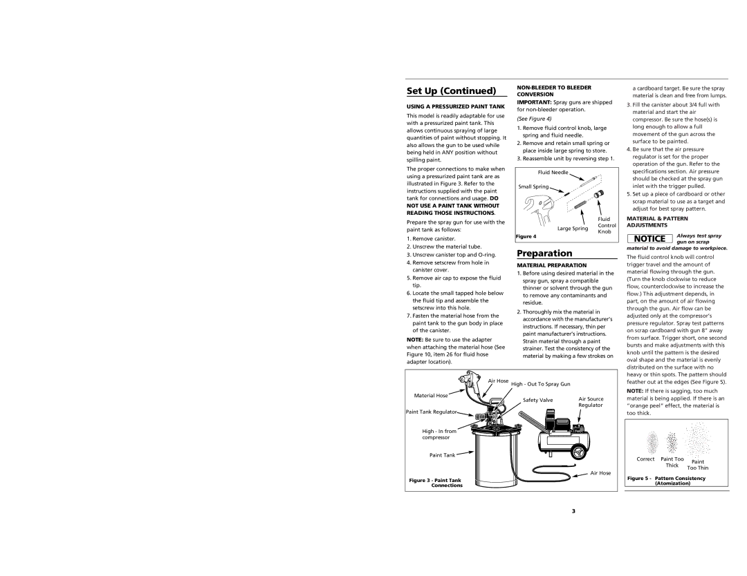 Husky HDS420 specifications Preparation 