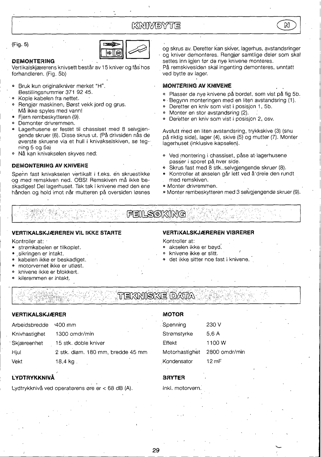 Husqvarna 295-6273-01, 1010000-01 manual 