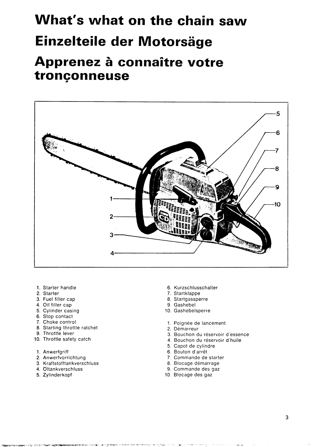 Husqvarna 1100 CD manual 111 