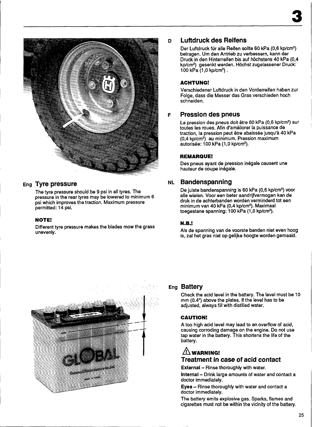 Husqvarna 1200-14, 1200-18, 1000-14 manual 