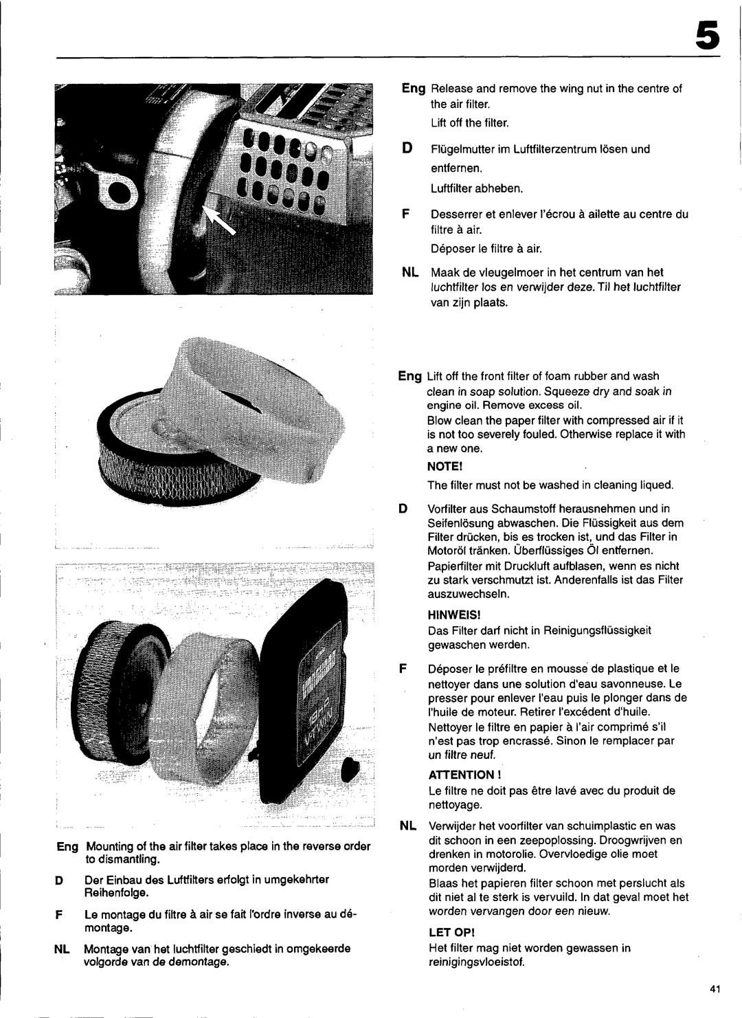 Husqvarna 1200-18, 1200-14, 1000-14 manual 