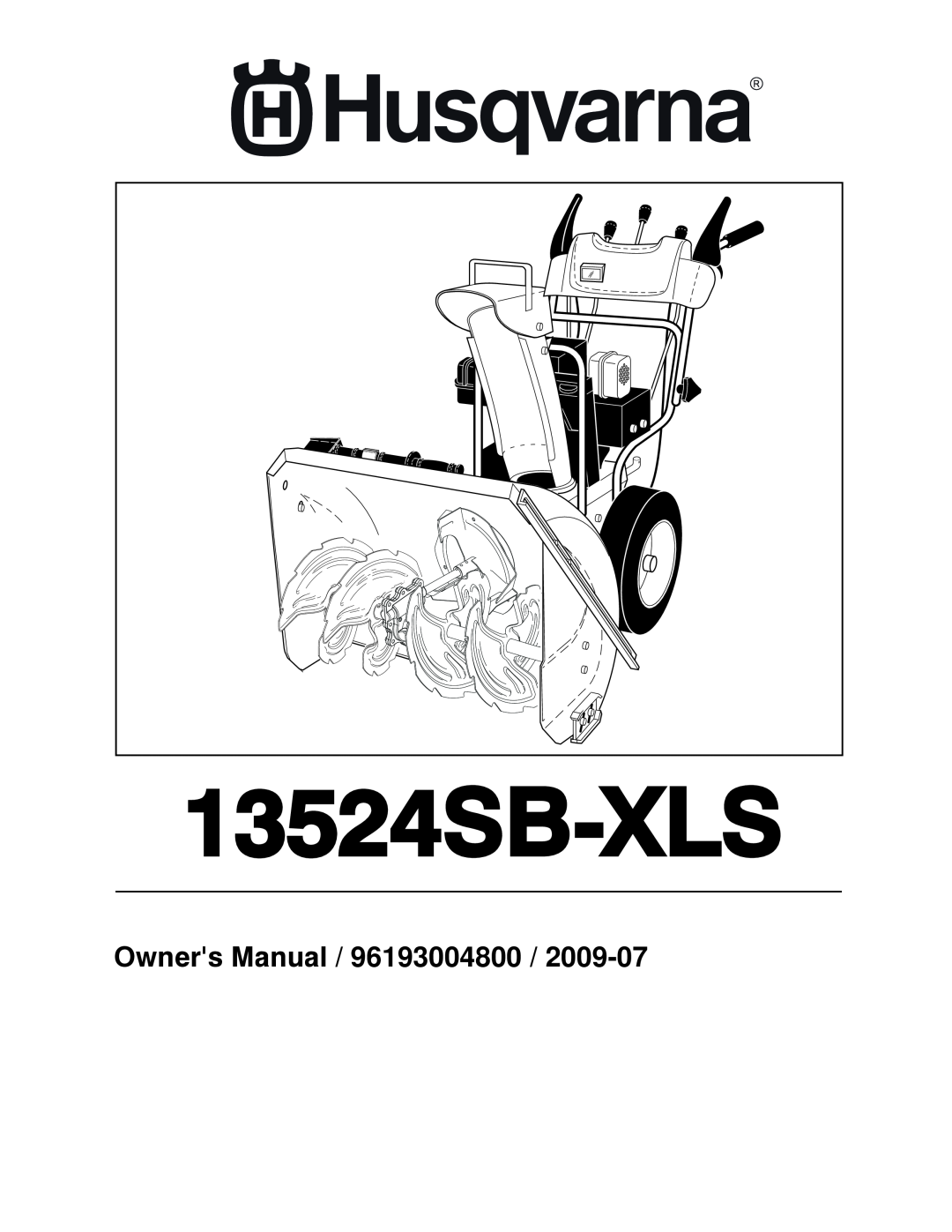 Husqvarna 13524SB-XLS owner manual 