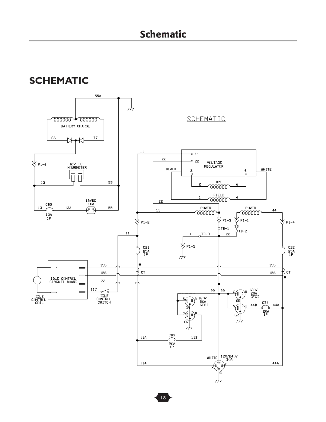 Husqvarna 1365GN owner manual Schematic 