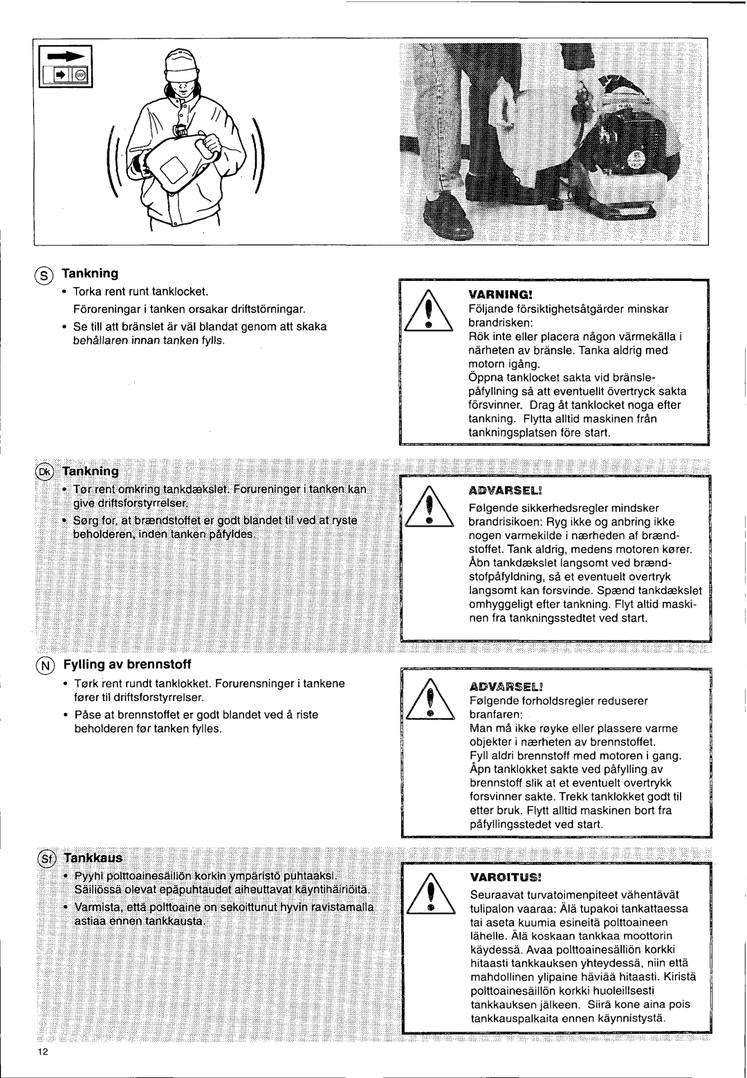 Husqvarna 140 B manual 