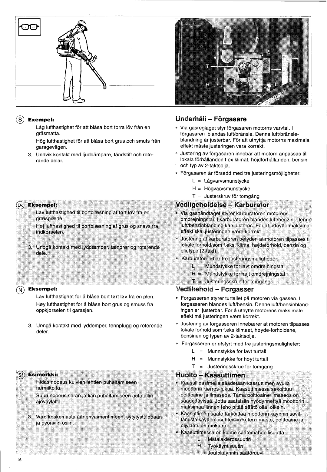 Husqvarna 140 B manual 