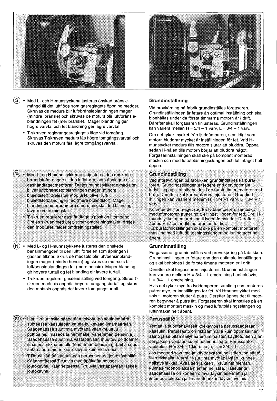 Husqvarna 140 B manual 