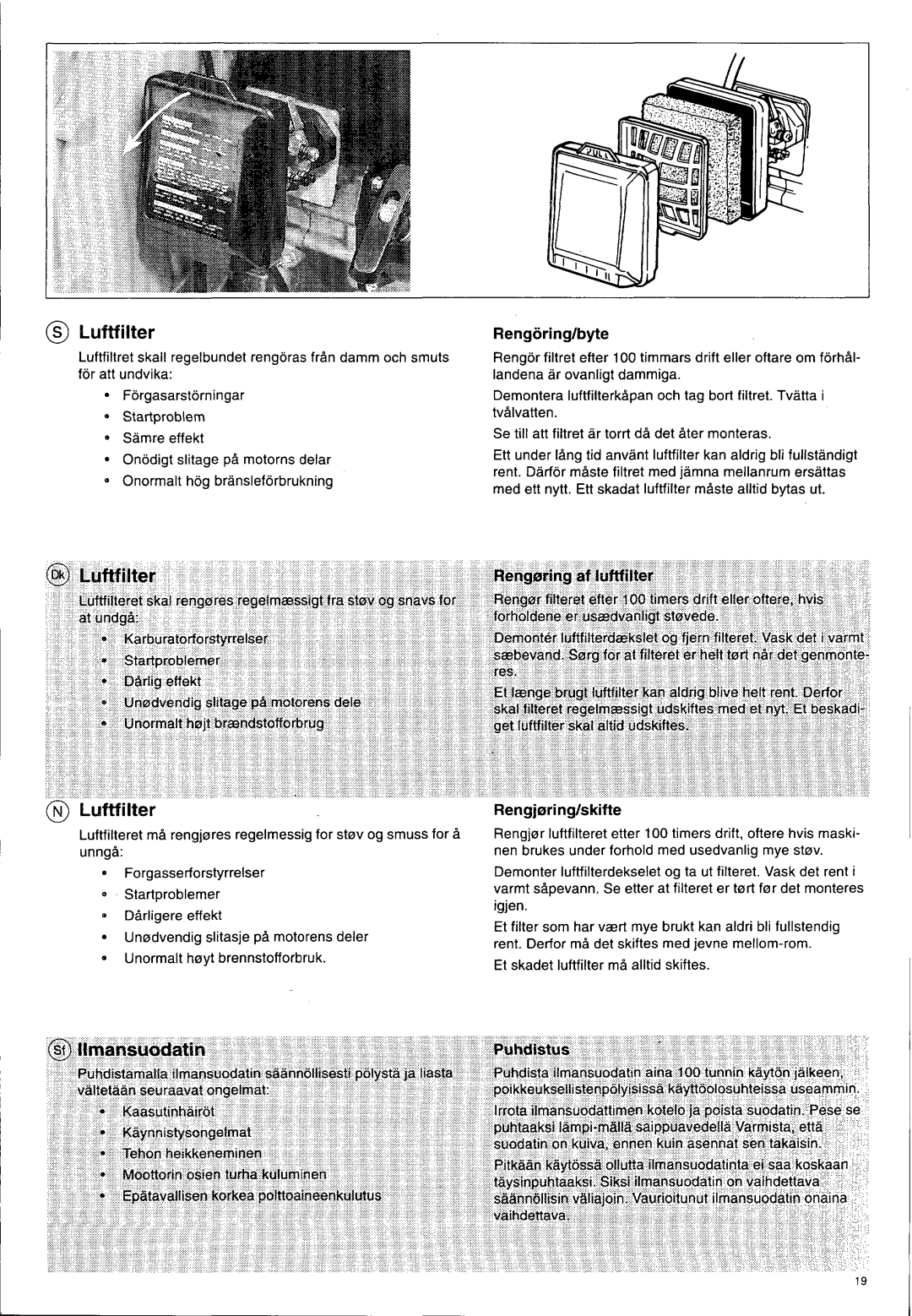 Husqvarna 140 B manual 