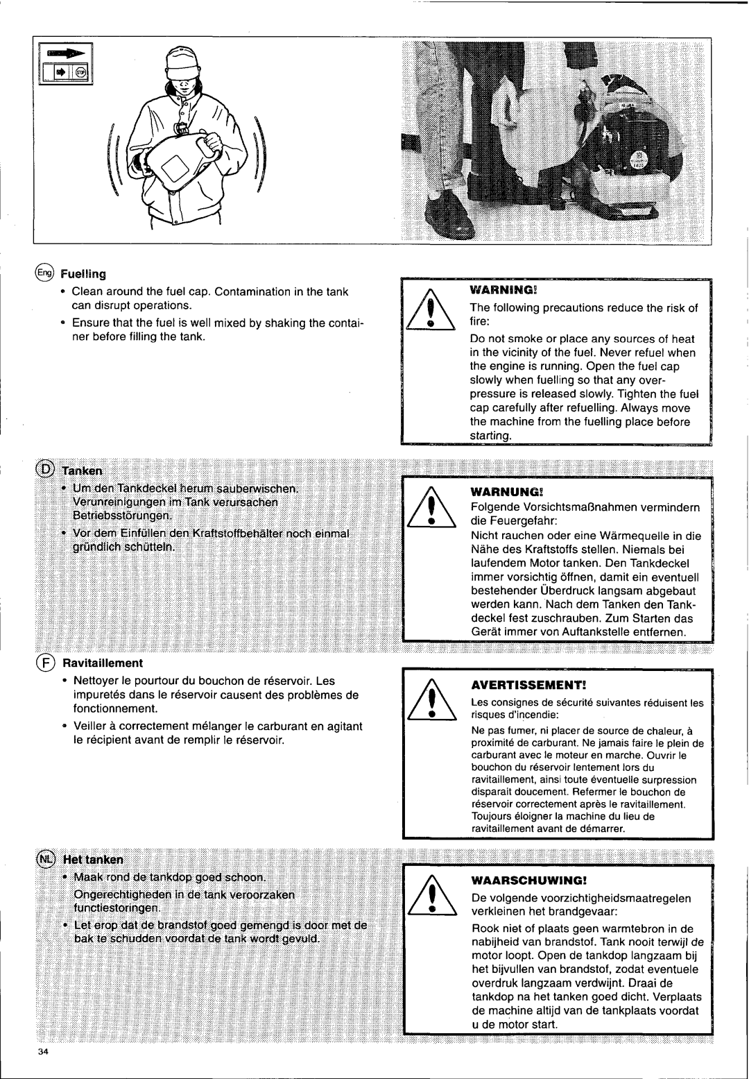 Husqvarna 140 B manual 